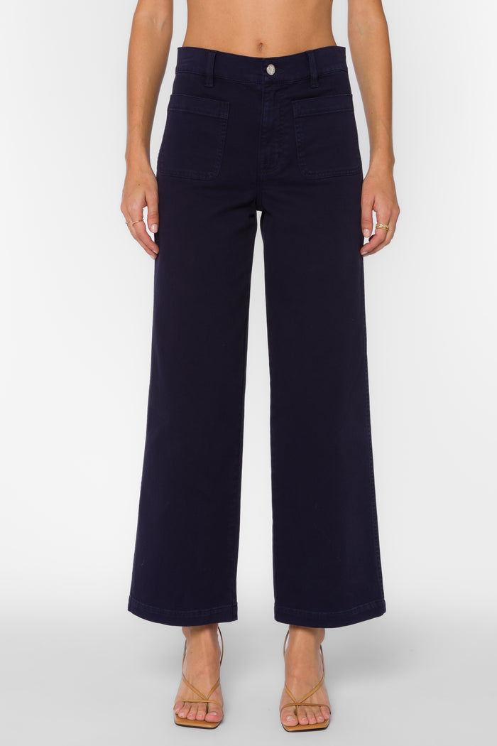 Rosita Midnight Sapphire Pants - Pants - Velvet Heart Clothing