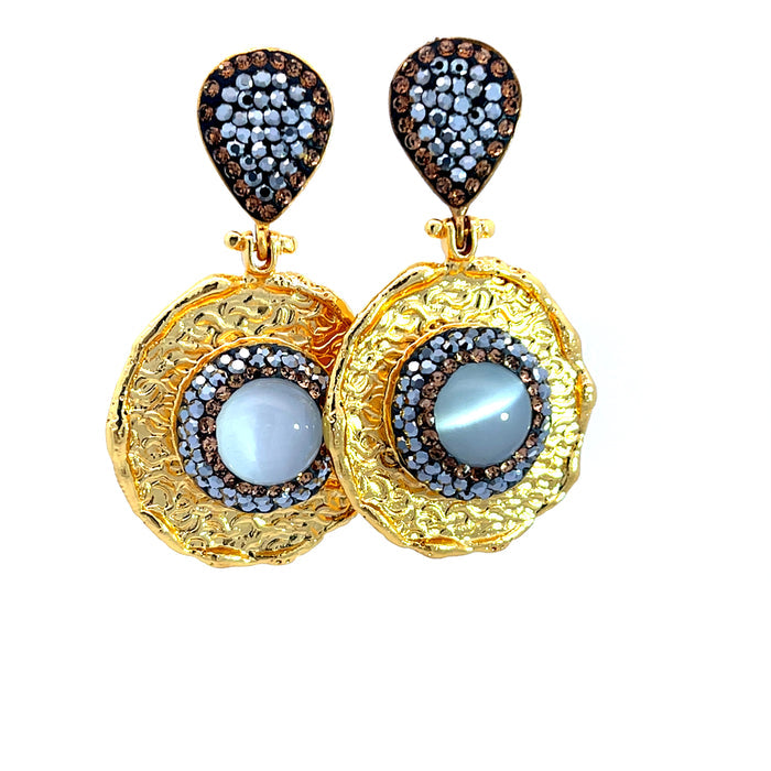 Gold/White Cat's Eye