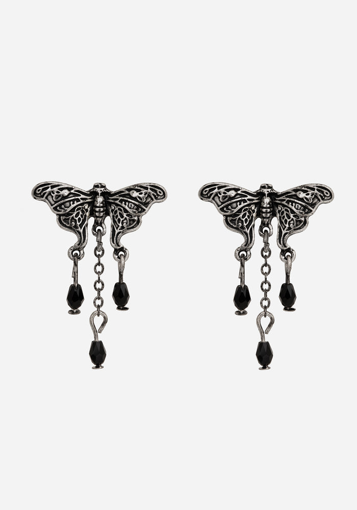 Rowan Moth Drop Earrings