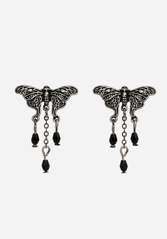 Rowan Moth Drop Earrings