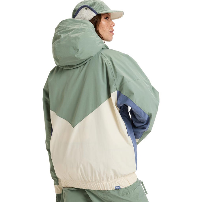 Roxy 2025 Chloe Kim Anorak Jacket - Lily Pad