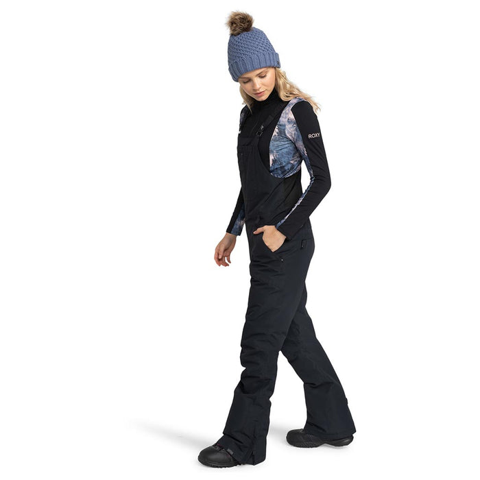Roxy 2025 Rideout Bib Pant - True Black