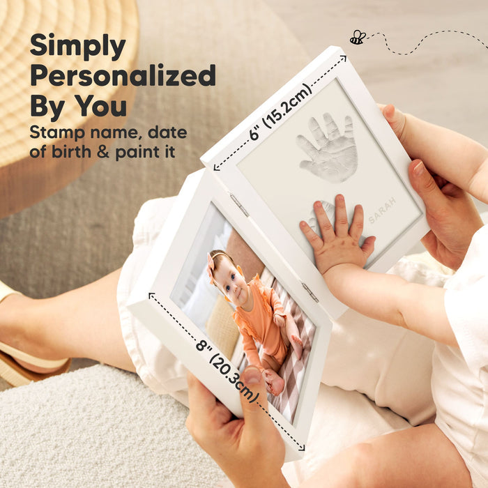 Simply Personalized By You, stamp name, date of birth, and paint it.