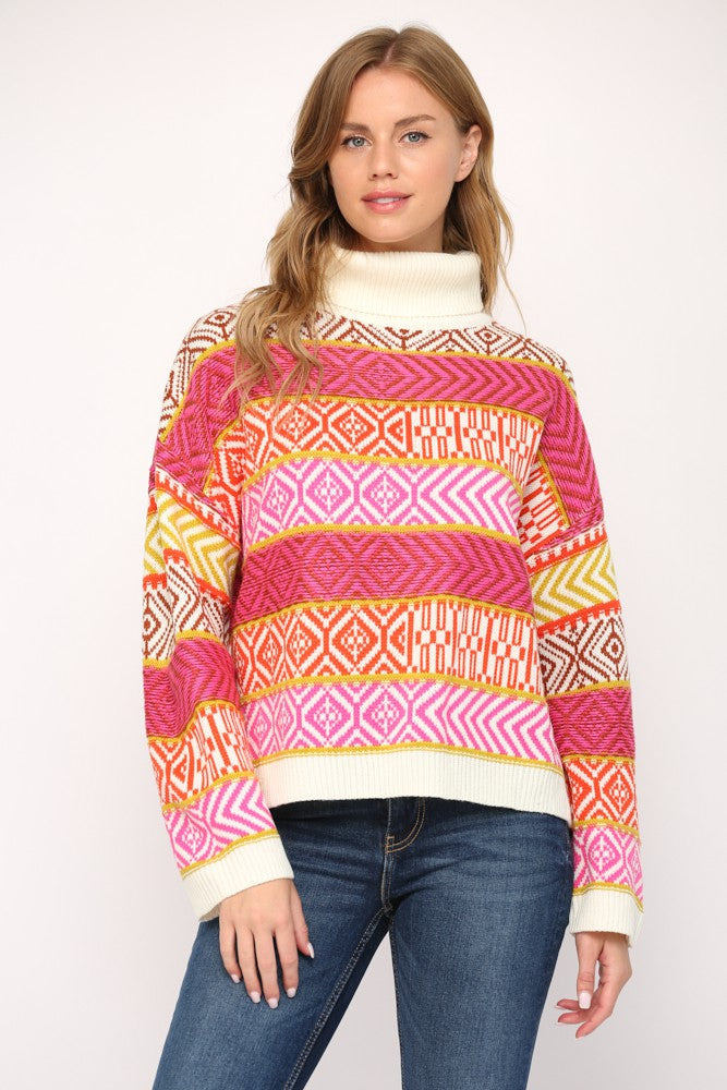 Salome Turtleneck Sweater - SexyModest Boutique