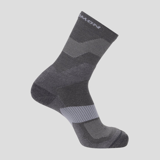 Salomon X Ultra Crew Socks - Turbulence/Quarry
