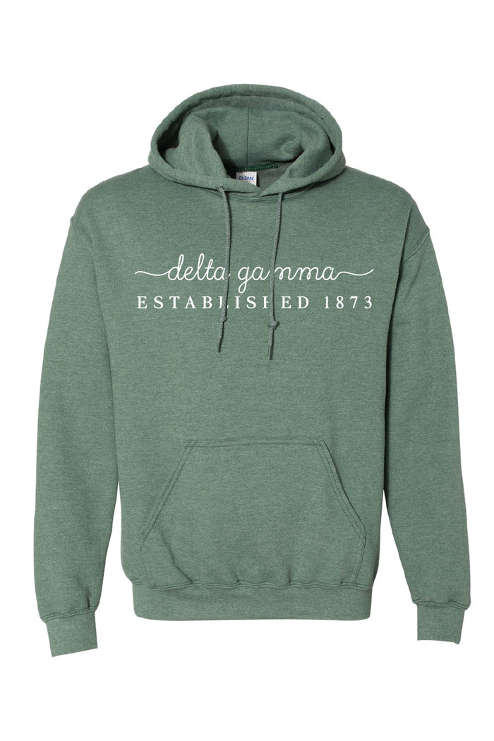 Script Hoodie - Hannah's Closet - The Official Boutique for Delta Gamma