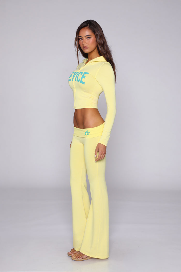 SERENA SWEAT PANT / LEMON YELLOW