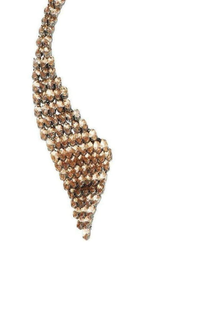 BCBGMAXAZRIA Shadow Blush Stone Collar Necklace - Runway Catalog