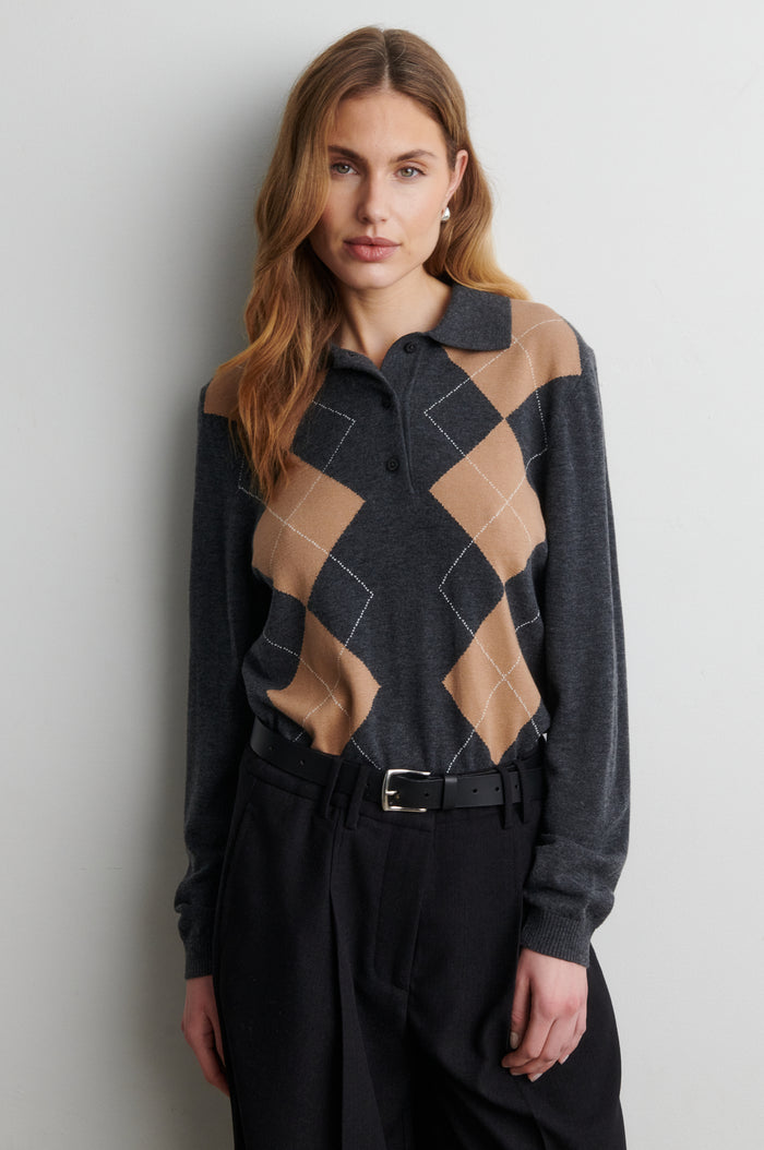 Shailene Knit Polo