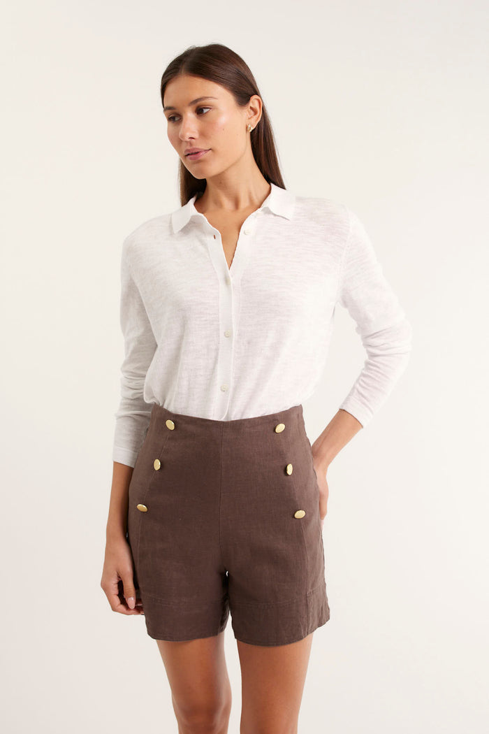 Shelley Shirt In White