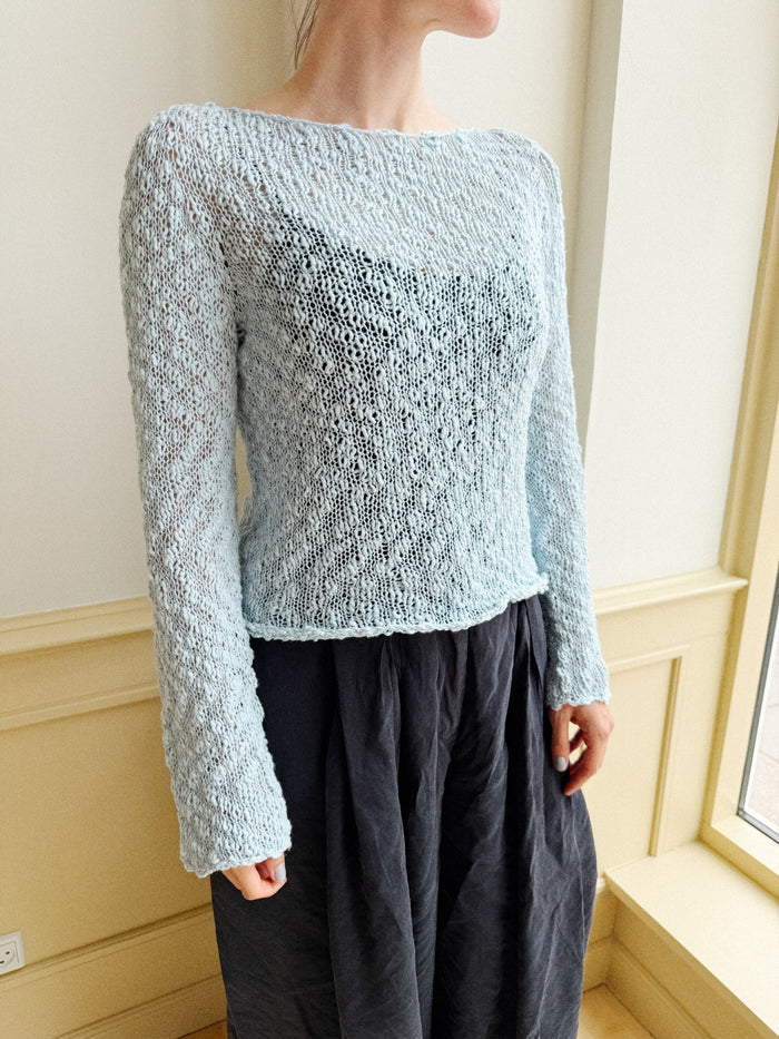 Sidewalk Blouse Texture Flamé Knit Kit
