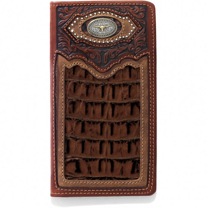Silver Creek Cattle Driven Checkbook Wallet
