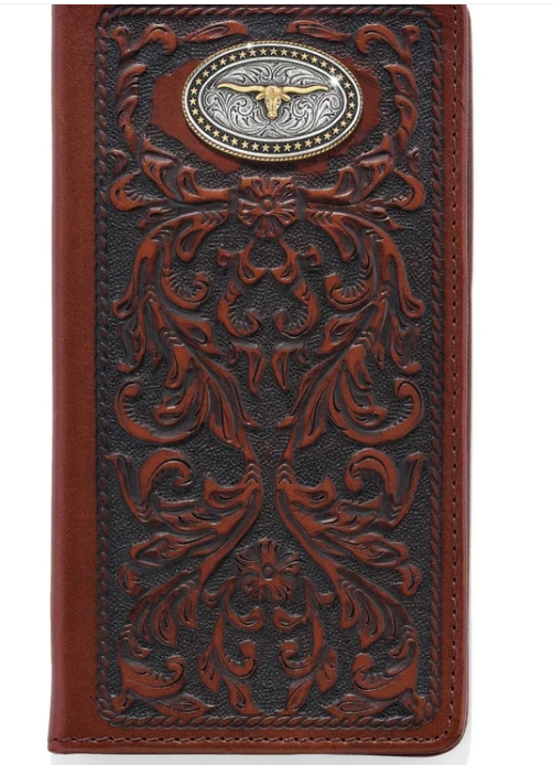 Silver Creek Cattle Driven Checkbook Wallet