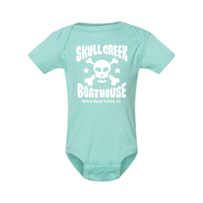 Skull Logo Infant Onesie