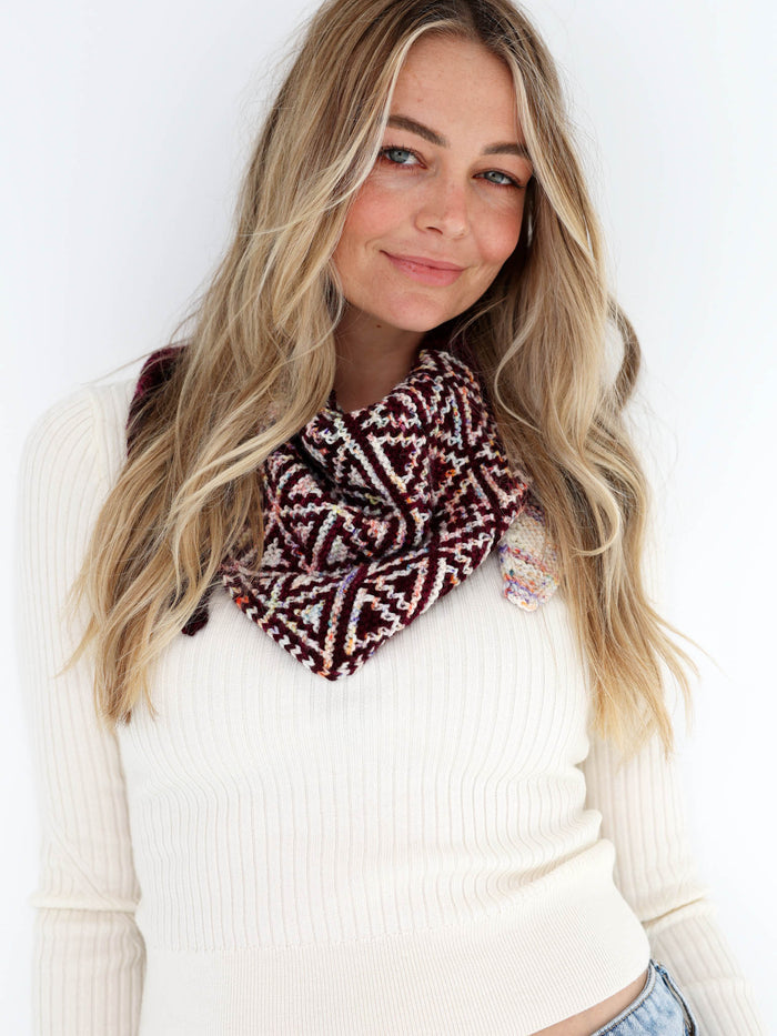Slice of Mosaic Scarf