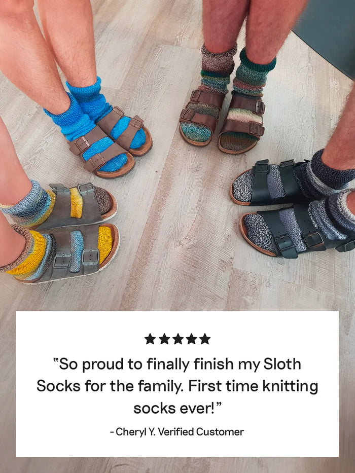Sloth Socks Pattern