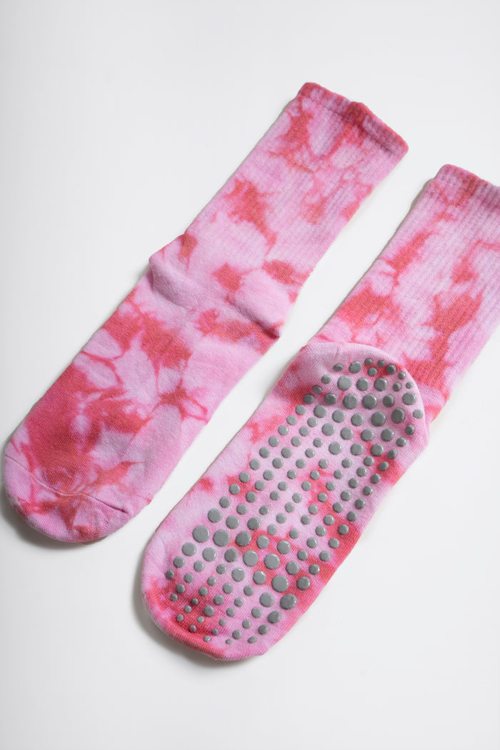 Soar Tie-Dye Non Slip Grip Socks (2-Pairs)