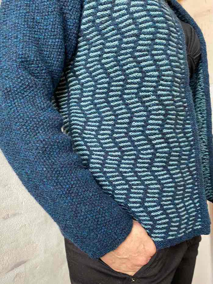 Sofi - combi jacket by Hanne Falkenberg, No 20 + 21 knitting kit