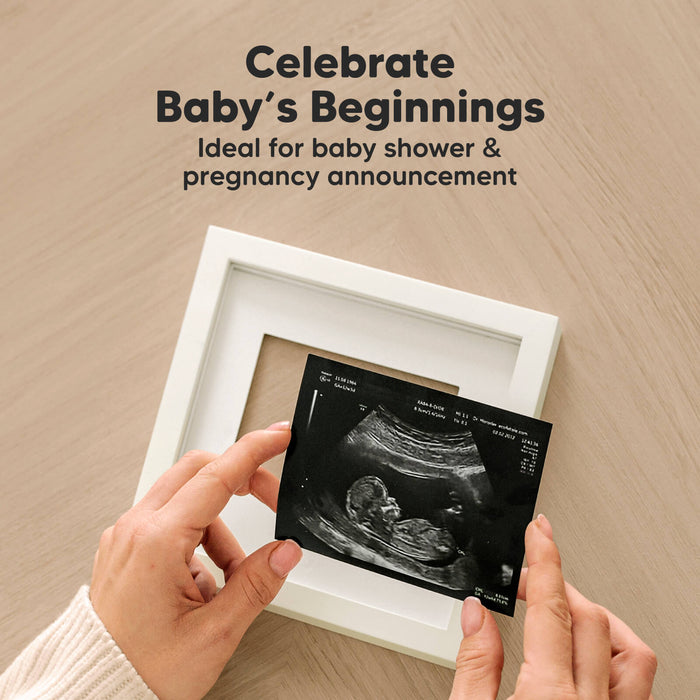 Celebrate Baby’s Beginnings, ideal for baby shower & pregnancy announcement.