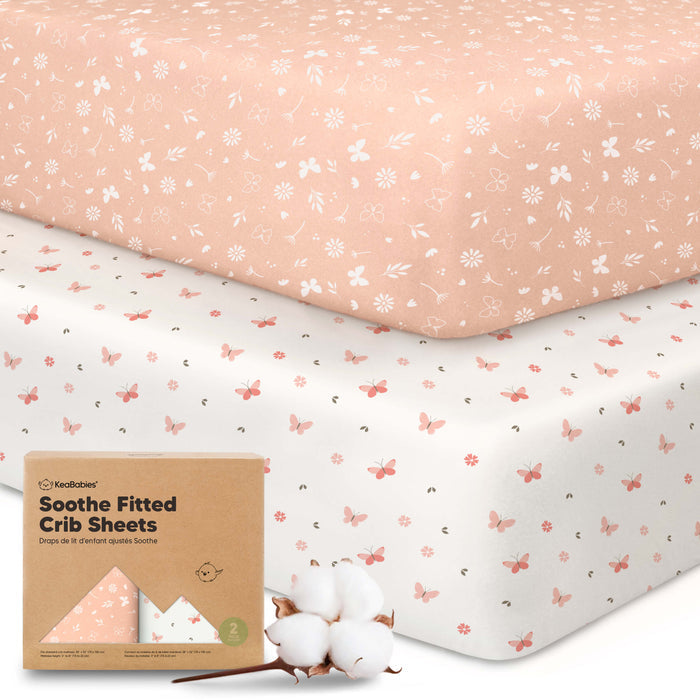 Soothe Fitted Crib Sheet