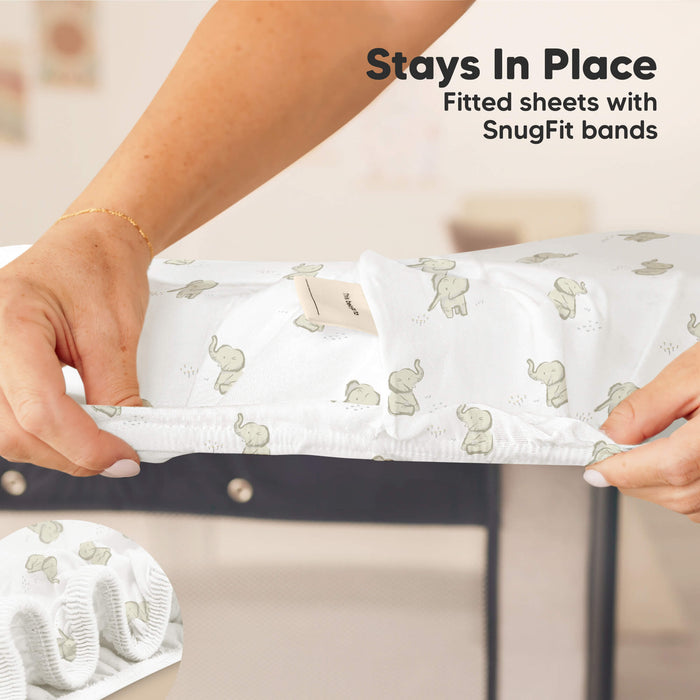 Stay In Place - Fitted sheets with SnugFit bands