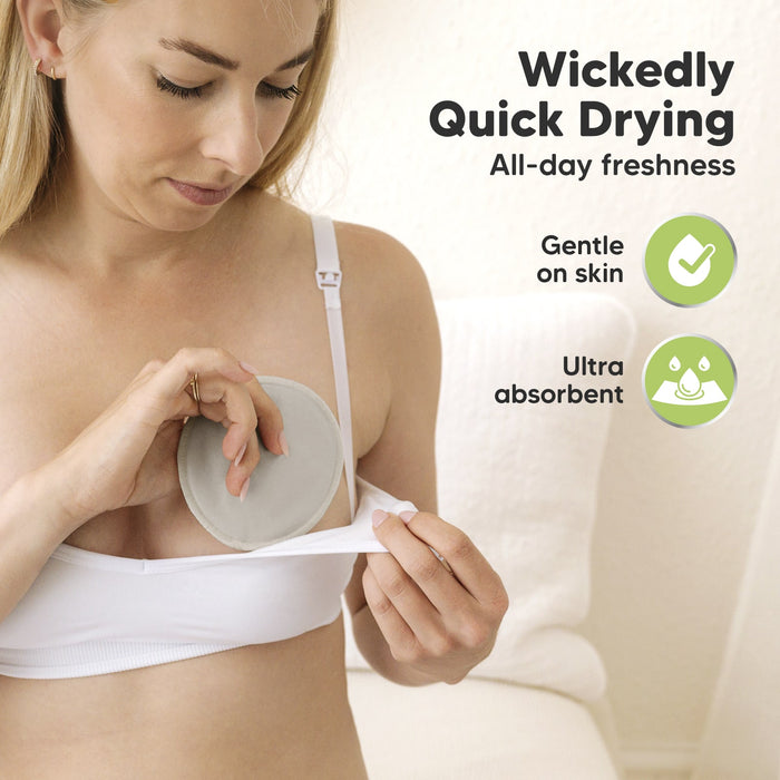 Wickedly Quick Drying, all-day freshness, gentle on skin, ultra-absorbent.