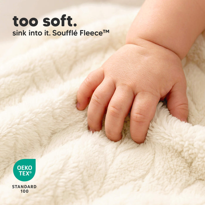 too soft - sink into it. Soufflé Fleece™ (OEKO-TEX Standard 100)