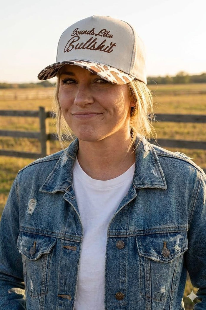 "Sounds Like Bullsh*t" Ballcap-Cute-Trendy-Shop-Womens-Boutique-Clothing-Store