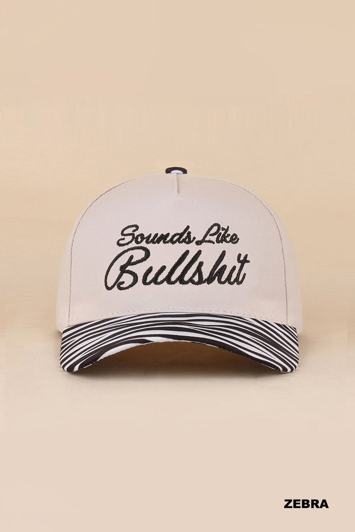 "Sounds Like Bullsh*t" Ballcap-Cute-Trendy-Shop-Womens-Boutique-Clothing-Store