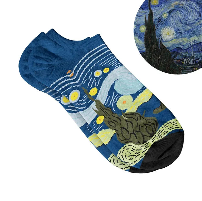 Starry Night Low Socks