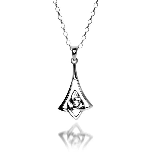Sterling Silver Celtic Bell Pendant