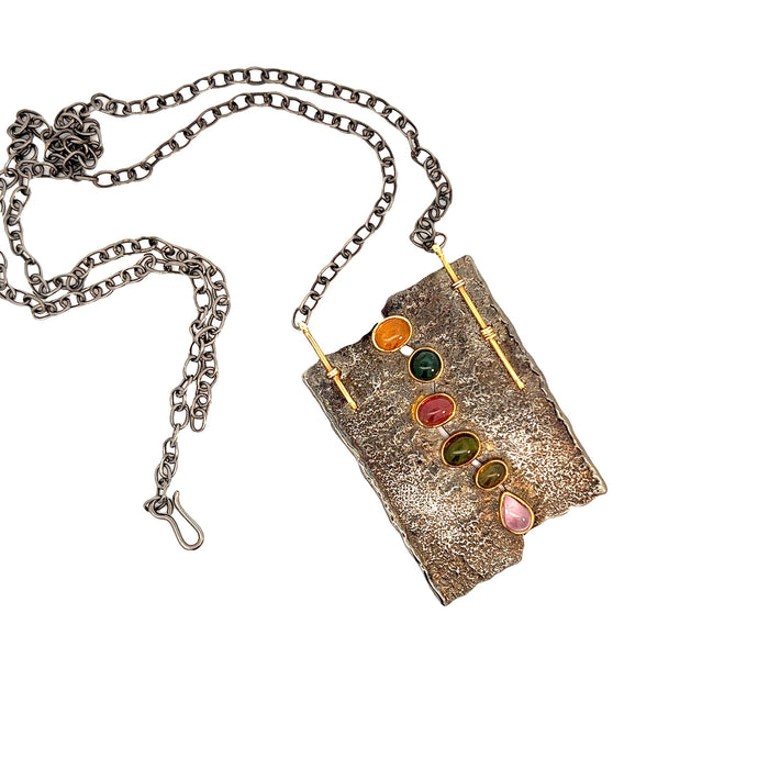 Style the Sterling Silver Gemstone Necklace exclusively at Born To Glam