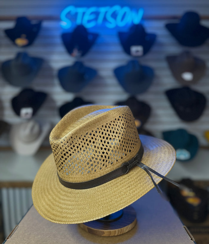 Stetson Peak View Straw Hat