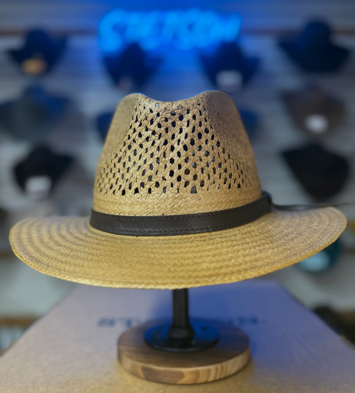 Stetson Peak View Straw Hat
