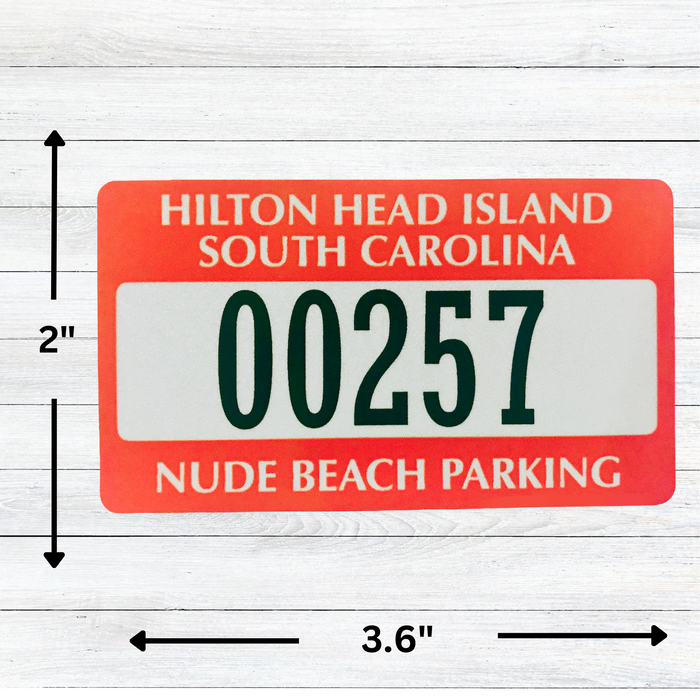Sticker- Nude Beach