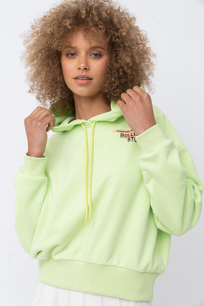 Stones Cropped Hoodie - SexyModest Boutique