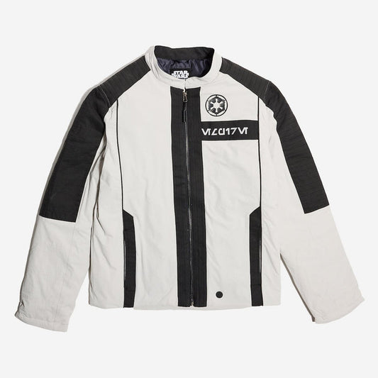 Stormtrooper Moto Bomber Jacket - Heroes & Villains-Star Wars-Bomber Jacket