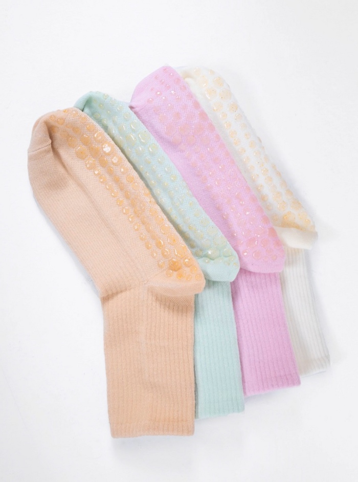 Stride Non Slip Grip Socks (2-Pairs)