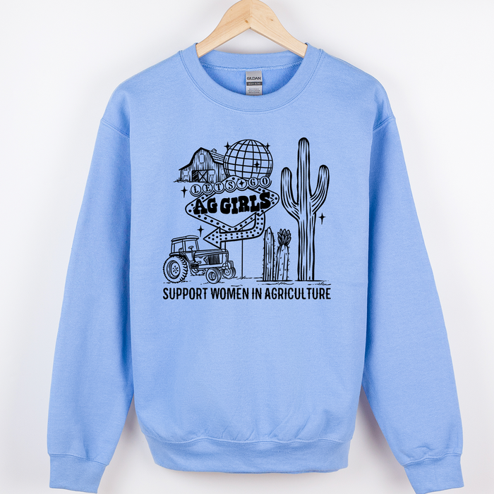 Support Women In Agriculture: Desert – Crewneck