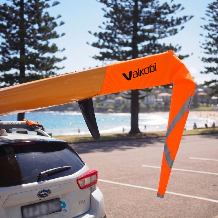 Surf Ski Tail Flag - Fluro Orange