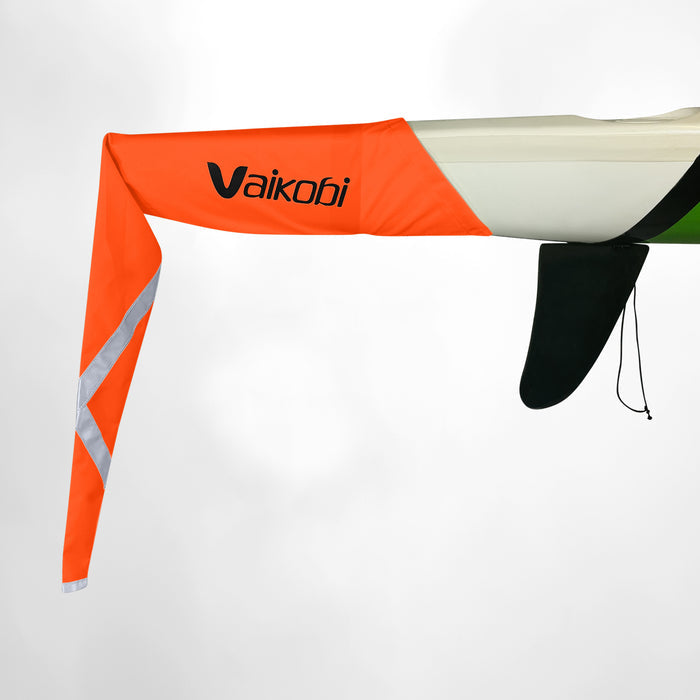 Surf Ski Tail Flag - Fluro Orange