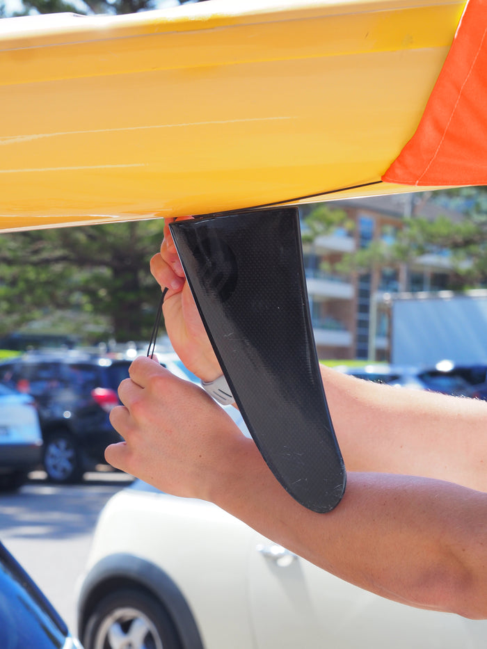 Surf Ski Tail Flag - Fluro Orange