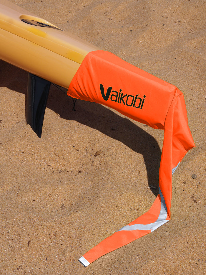 Surf Ski Tail Flag - Fluro Orange