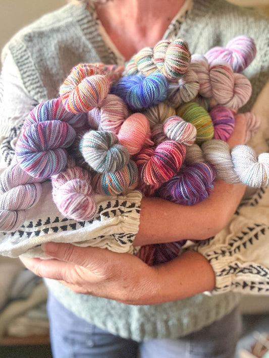 Surprise 4ply Hand-Dyed Yarn Pack