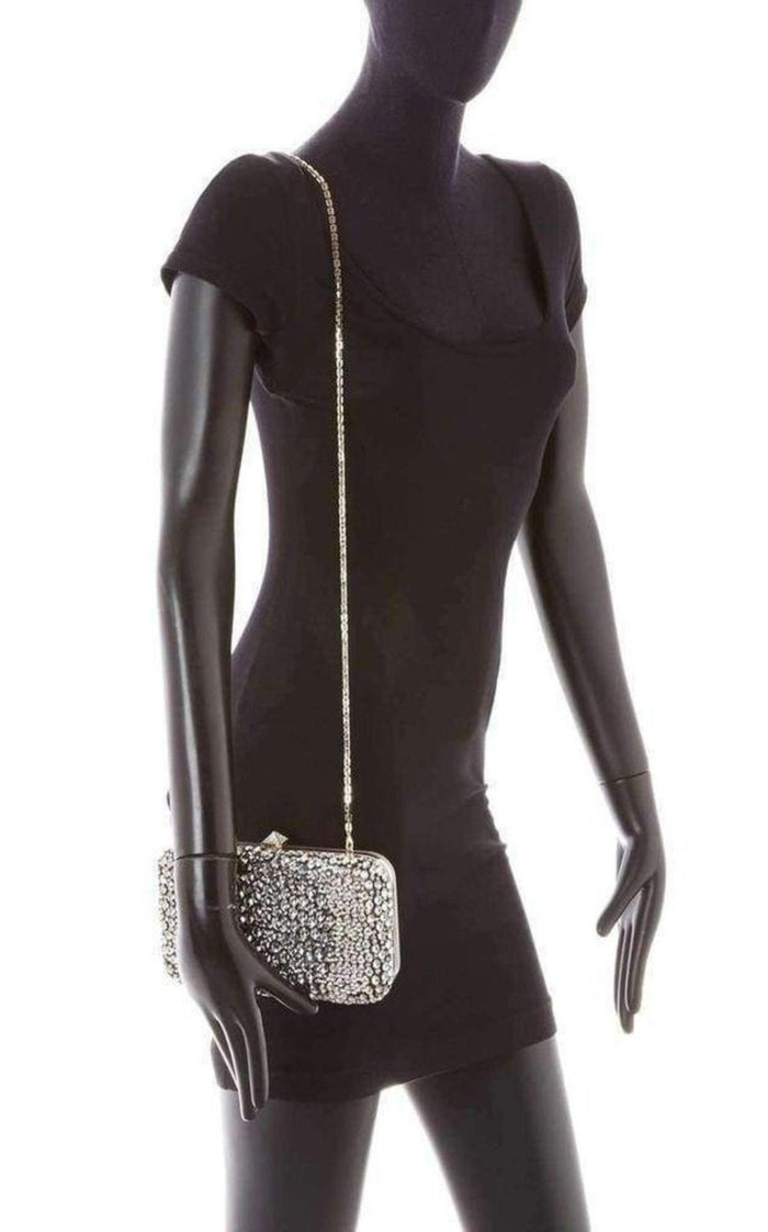 Valentino Swarovski Crystal - Embellished Clutch - Runway Catalog