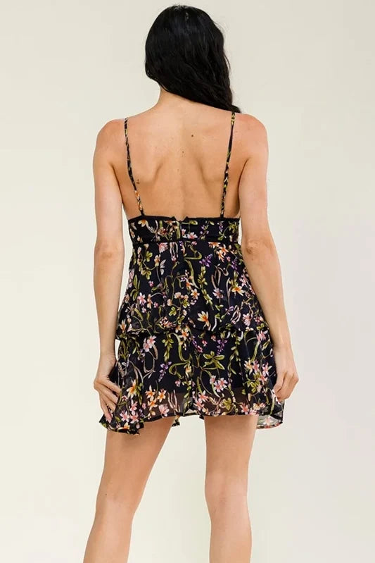 Sweet & Spicy Floral Tiered Mini-Cute-Trendy-Shop-Womens-Boutique-Clothing-Store