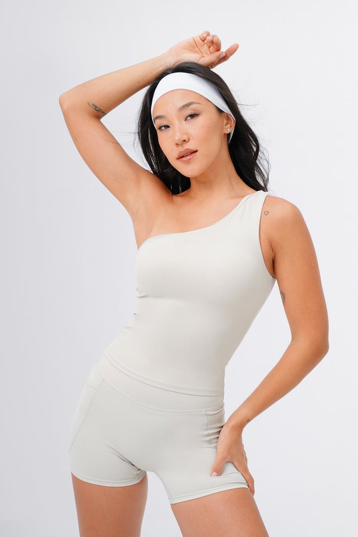 Sweet Talker One Shoulder Bra Tank