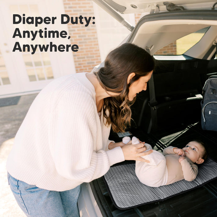 Diaper Duty Anytime, Anywhere, perfect for home, travel, and outdoor use.