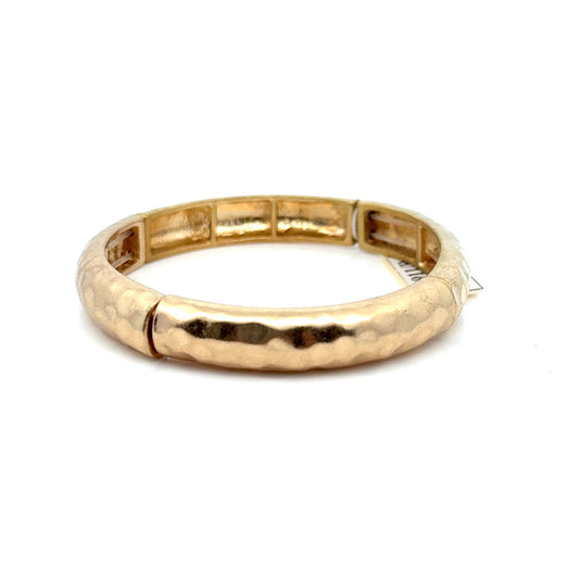 Style the Tandy Hammered Stretch Bracelet exclusively at Born To Glam