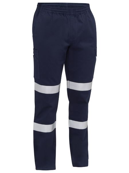 Taped Biomotion Stretch Cotton Drill Elastic Waist Cargo Pant BPC6029T